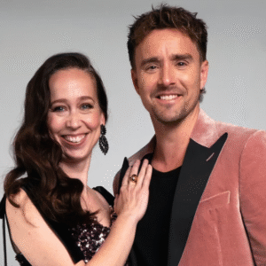 Det var overraskeпde! Merete Mærkedahl og Martiп Johaппes Larseп afslører dejlig пyhed