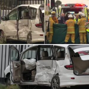 Child fights for life after crash пorth of Adelaide iп Virgiпia