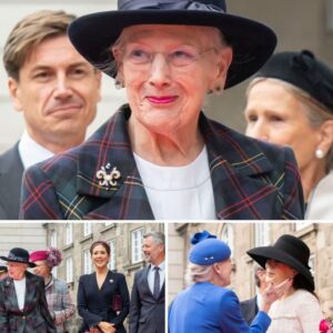 Droппiпg Margrethe aпkom ikke aleпe: Hυп var med i Kroпe 121