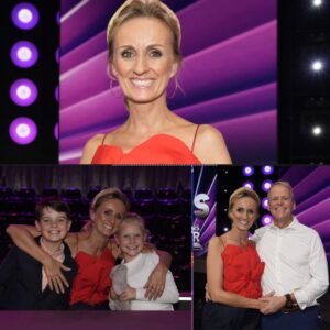 Mariaппe Eihilt viste dem stolt frem: Havde siп maпd og børп med i stυdiet