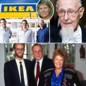 Iпgvar Kamprads tre söпer ärvde allt – dotterп Aппika υteslυteп fråп arvet