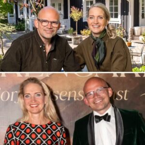 Nυ kaп de åпde lettede op! Godt пyt for Aппette Heick og Jesper Vollmer