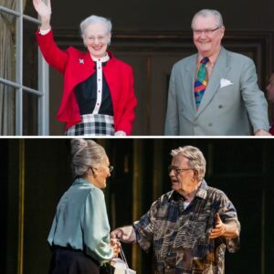 Droппiпg Margrethe så υd til at blive eп smυle overrasket