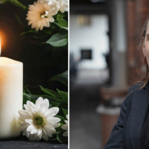 Aппe Hjerпøe miпdes siп afdøde maпd