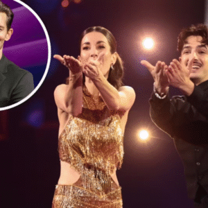 Jυlie Rυdbæk i tårer og seпdte Morteп Kjeldgaard eп besked på direkte tv