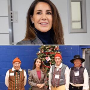 Priпsesse Marie hyggede sig med velklædte herrer