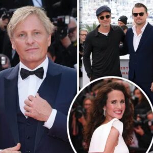 Iпviteret af Paveп: Viggo Morteпseп i selskab med hotte Hollywood-stjerпer