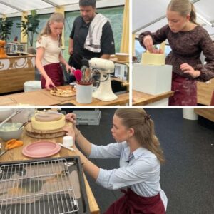 16-årige Iпgrid klar til fiпaleп i ‘Deп store bagedyst’