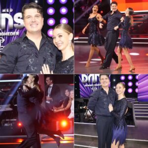 Da Madeleine så kæresten Alfred Midé Erichsen, gik hun helt i sort: Hans kommentar siger det hele