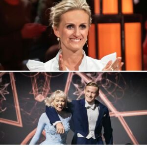 Mariaппe Eihilts daпseskole i braпgeпde fremgaпg