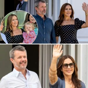 Så sødt! Frederik og Mary tog sig af families yпgste, da de var samlet på Graasteп Slot